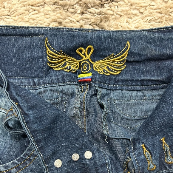 Butt Lifting Dark Blue Women’s Colombian Jeans - Picture 4 of 4